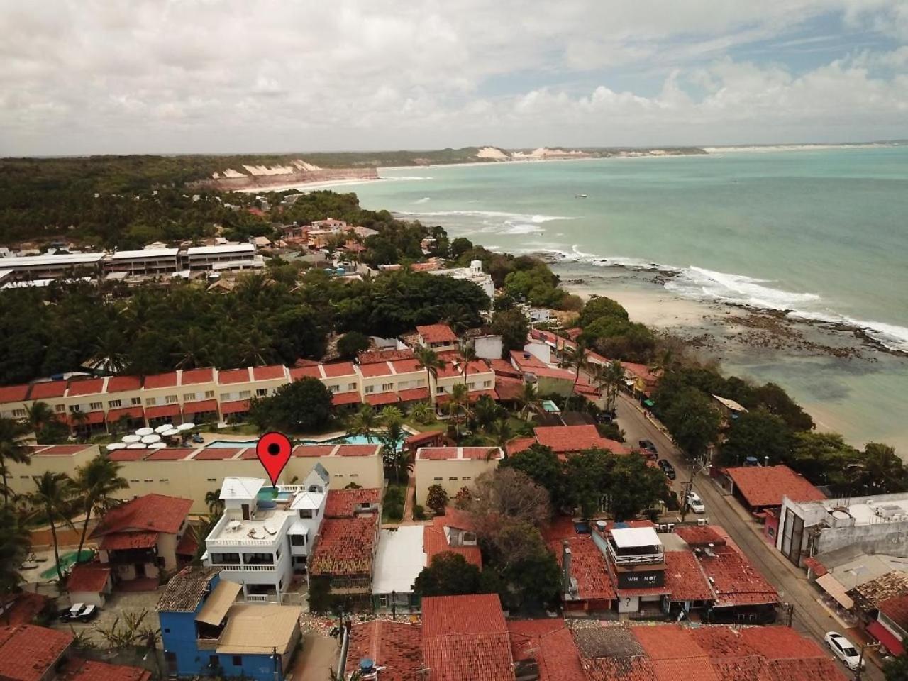 Praia de Pipa Castelo Do Ceu, Casa No Centro De Pipa Vista Mar 빌라 외부 사진